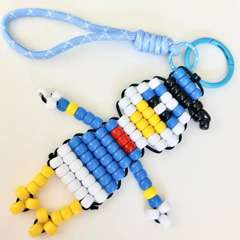 Pony Bead Charm - Cartoon Duck