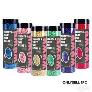 Hard Wax Beans, 1pc Hair Removal Wax Beads, Wax Heater Accessories for All Face Body Parts, Painless Hair Removal Products for Women & Men