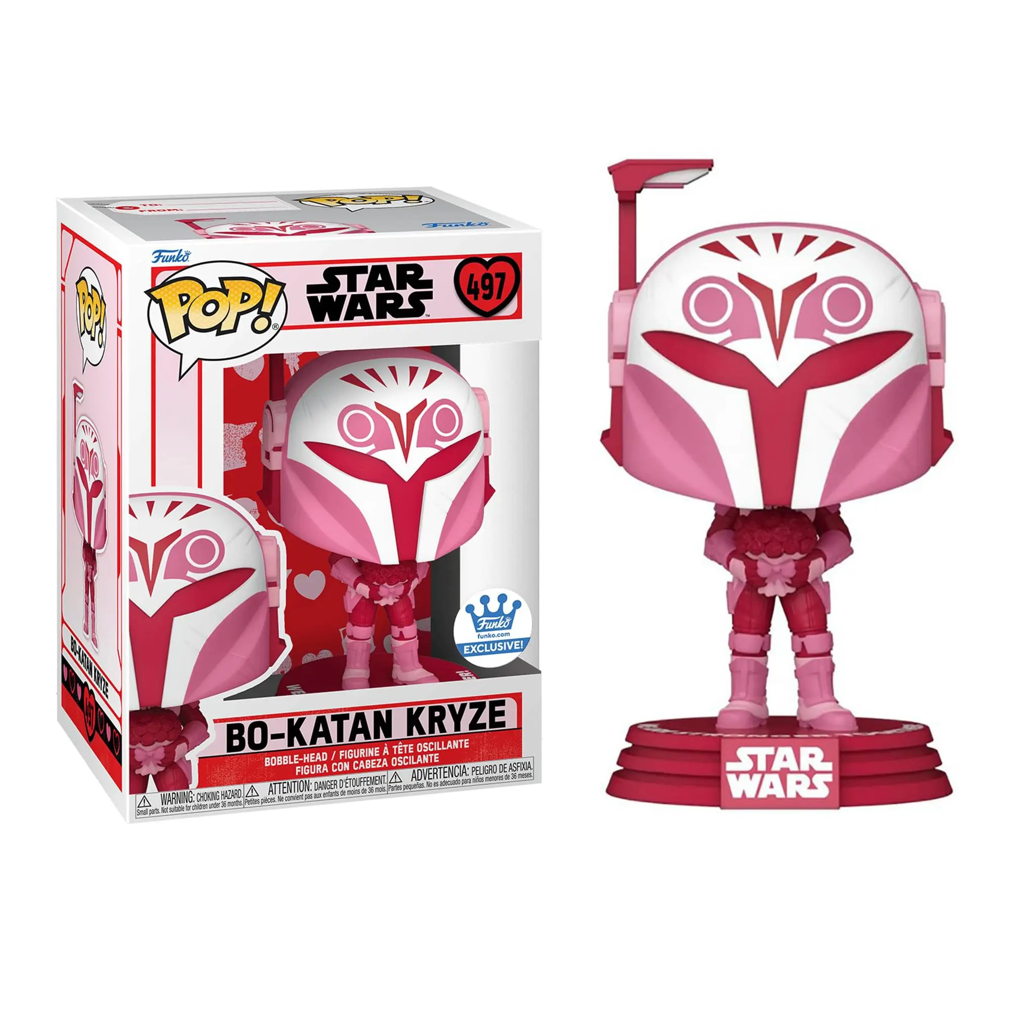Star Wars Valentines POP Vinyl Figure | Bo-Katan Kryze