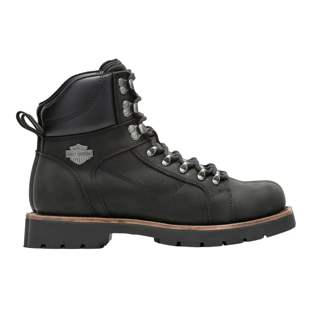 Harley-Davidson Footwear Mens Windon Motorcycle Casual Boots Ankle - Black