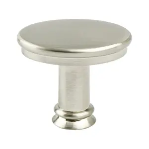 Berenson  1.437 in. Dierdra Knob with Long Brushed Nickel
