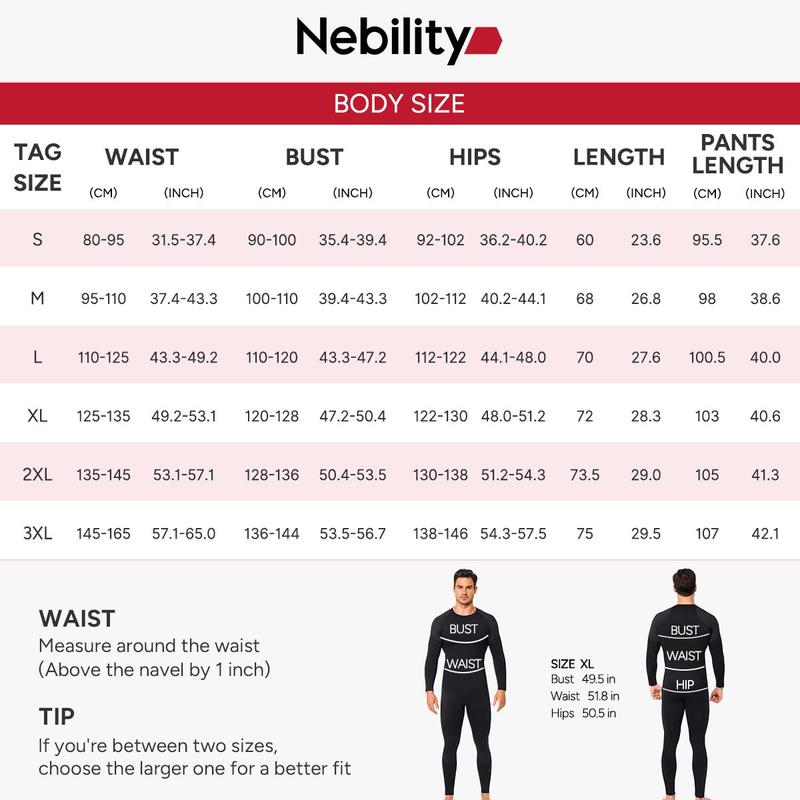 Nebility Men's Sports Outdoor Sweat Underwear Set Fitness Compression Quick-Drying Long-Sleeved Sports Set Base Layer Set Nebility Men's Sports Outdoor Sweat Underwear Set Fitness Compression Quick-Drying Long-Sleeved Sports Set Base Layer Set