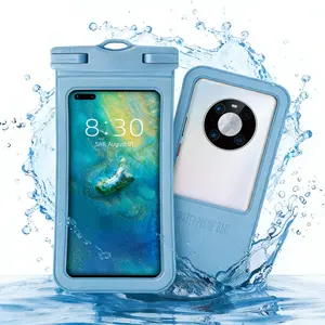 Universal Waterproof Phone Pouch, Large Phone Waterproof Case Dry Bag IPX8 Outdoor Sports for Apple iPhone 16 15 14 13 12 11 Pro Max Plus SE, Samsung Galaxy S25 Ultra,Note,Up to 7.5