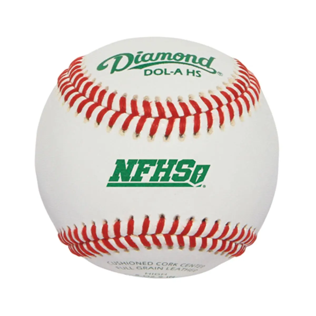 212 MAIN NFHS Certified Standard Size 9 in. Diamond DOL-A NOCSAE High School Baseball for High School Use