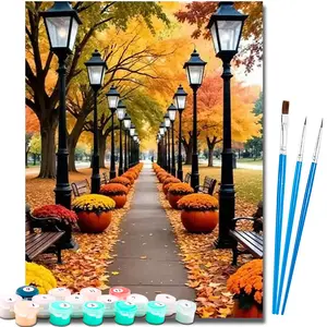 Paint by Numbers Kit for Adults Beginner,Easy Adult Paint by Number Kits on Canvas DIY Painting for Surprise Gift Home Wall Decor 16x20 Inch
