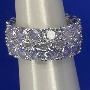 BOMB PARTY JEWELRY - "Starry Summer Nights" Band Ring (Size 9)