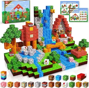 flash card flash cardflash cardGoody King Magnetic Blocks |100PCS Magnetic Building Cube Game, Constructions Toys for Boys & Girls Age 3-4, 5 6 7 8 9 10, STEM Montessori Stacking Toy, Sensory Tiles Building Birthday for Toddlers
