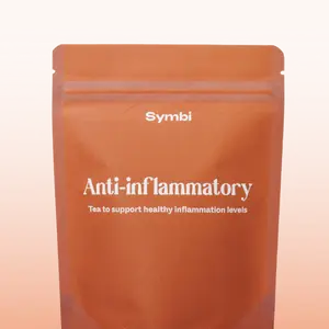 Anti-Inflammatory Herbal Tea Blend, 4oz | Decrease Inflammation & Aids Immune System | 100% Organic & Caffeine-Free, No Additives or Sweetners | Symbi
