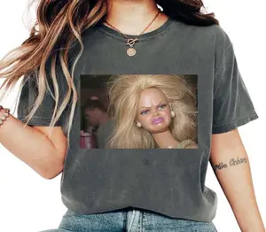 Angry Doll Unhinged Funny Meme T Shirt Barbie Face Meme
