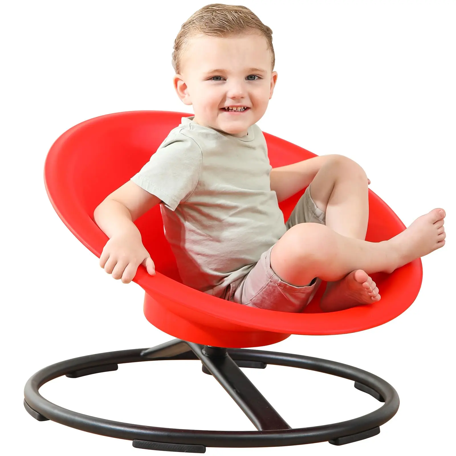 Gyro Swivel Chair/Red