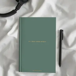 [Healing Journal] If I Truly Knew Myself - A Daily journal that helps you discover the truths you’ve been hiding in your own heart | Prompts for Personal Growth, Healing, and Self-Love,planner,journaling supplies,journal notebook