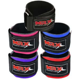 MRX Weight Lifting Wrist Wraps For Wrist Support During Bodybuilding Workout Gym Training Straps Adjustable Brace Pain Relief