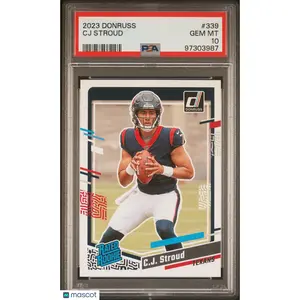 2023 Panini Donruss CJ Stroud Rookie #339 PSA 10 GEM MINT Houston Texans