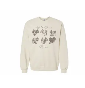 Hold Your Horses Crew Neck