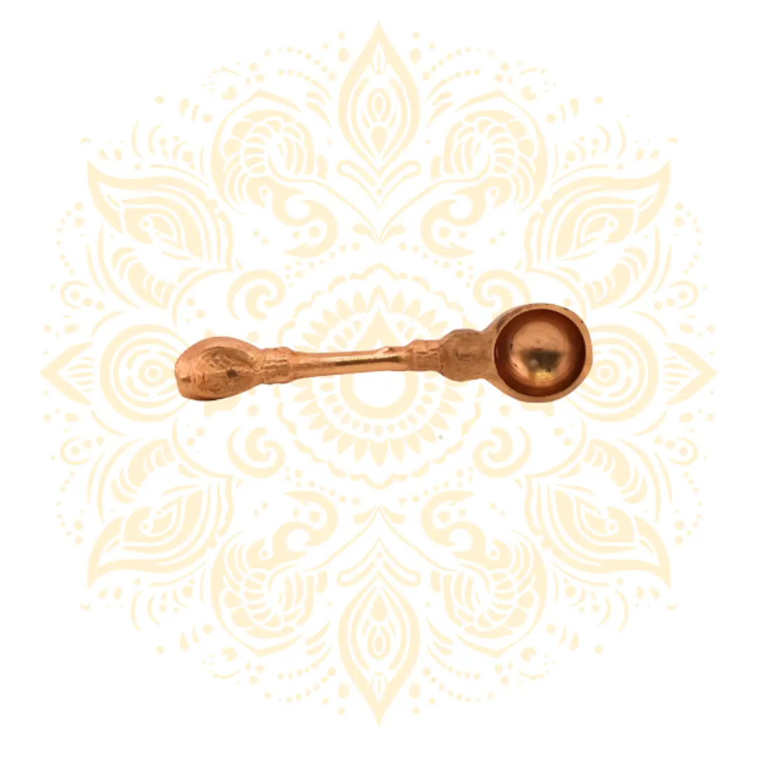 Handcrafted Copper Spoon Achman 4"