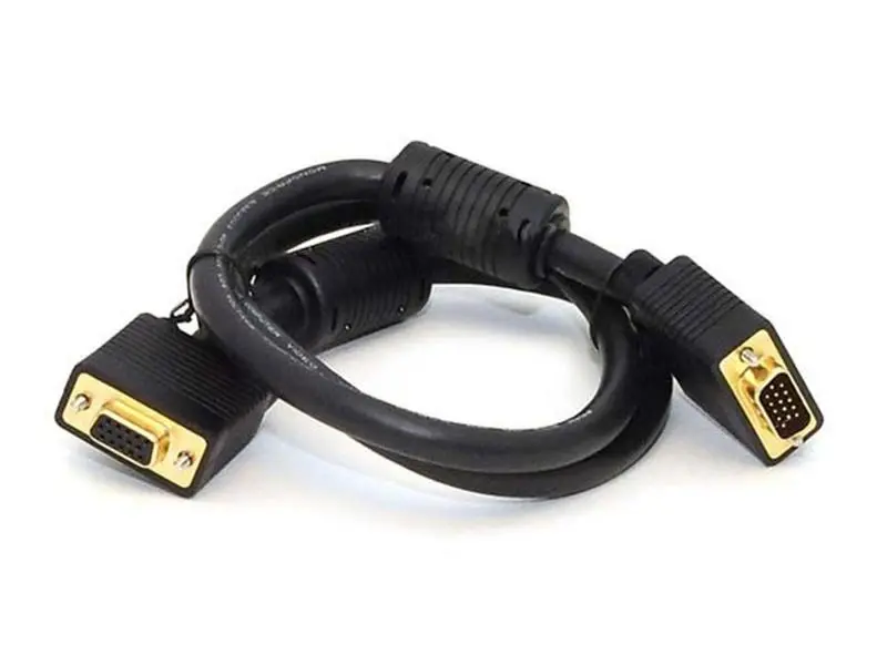 Monoprice 2897 3 ft. SVGA Super VGA Monitor Cable With Ferrites