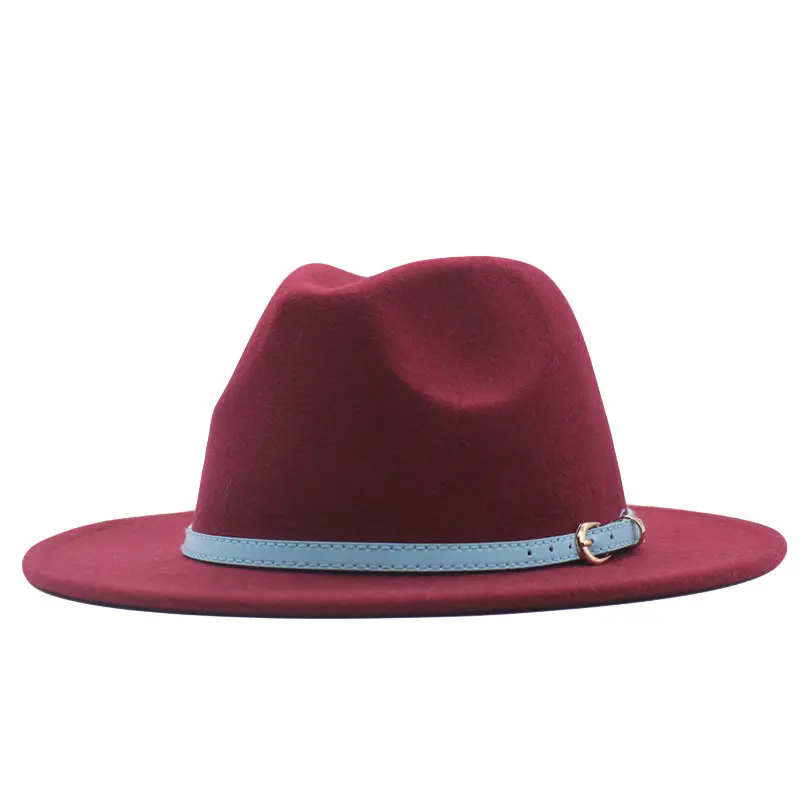 Wine red (blue belt)