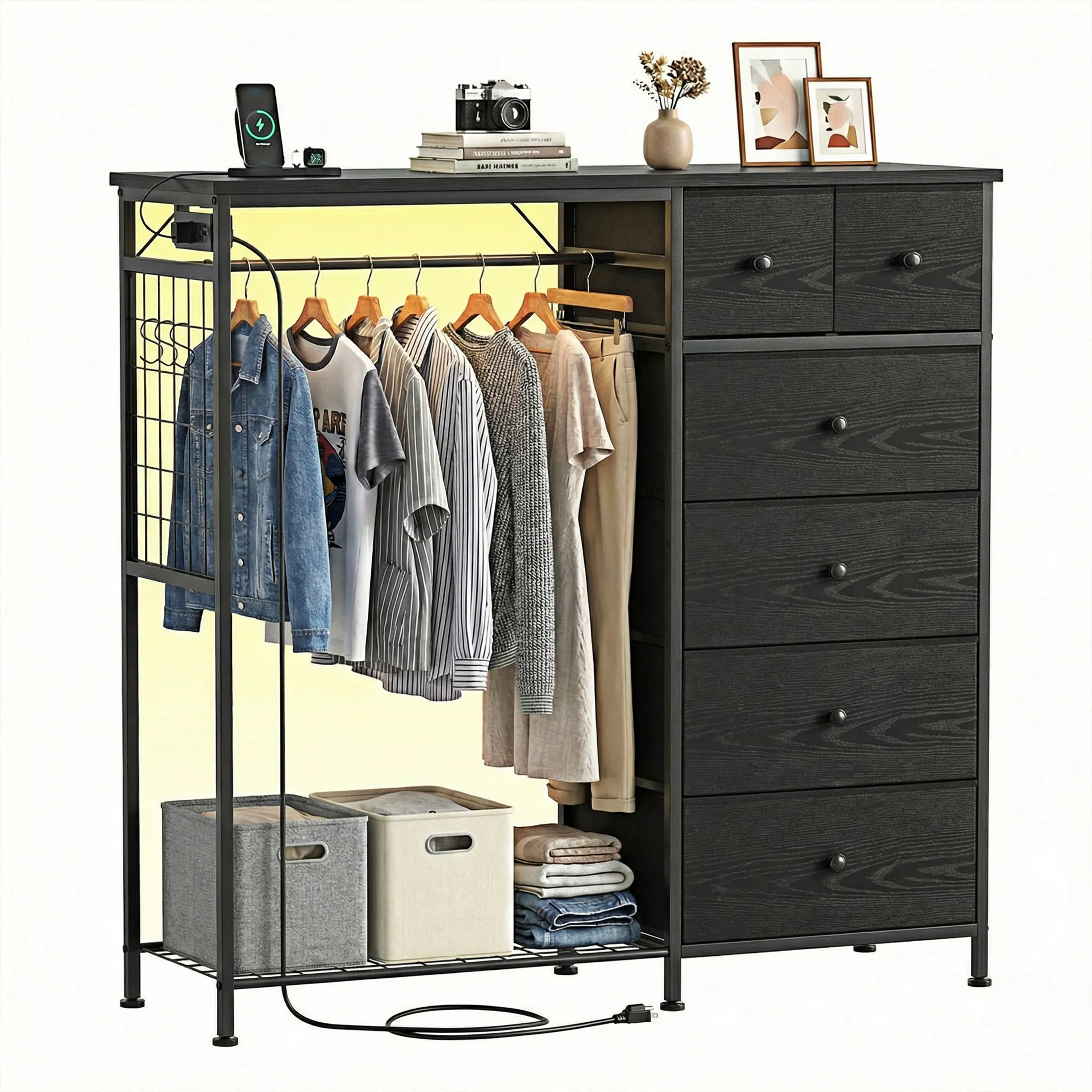 Black Wood-6 Storage