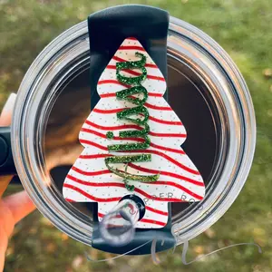 Christmas Cake Stanley 2.0 Topper