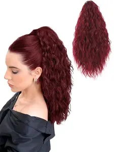 14 Inch Short Claw Ponytail Extension, Synthetic Wig for Women's Daily Wear and Use