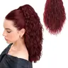 14 Inch Short Claw Ponytail Hairpiece Extension Wig for Women's Daily Wear and Use Wavy