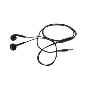 360 stand RVWE35BLK 3.5mm Open-Ear Headphone - Hi-Fi Wired Earbuds with Built-in Mic, Volume Control, Audio Jack, Android & Tablet Compatibility - Black