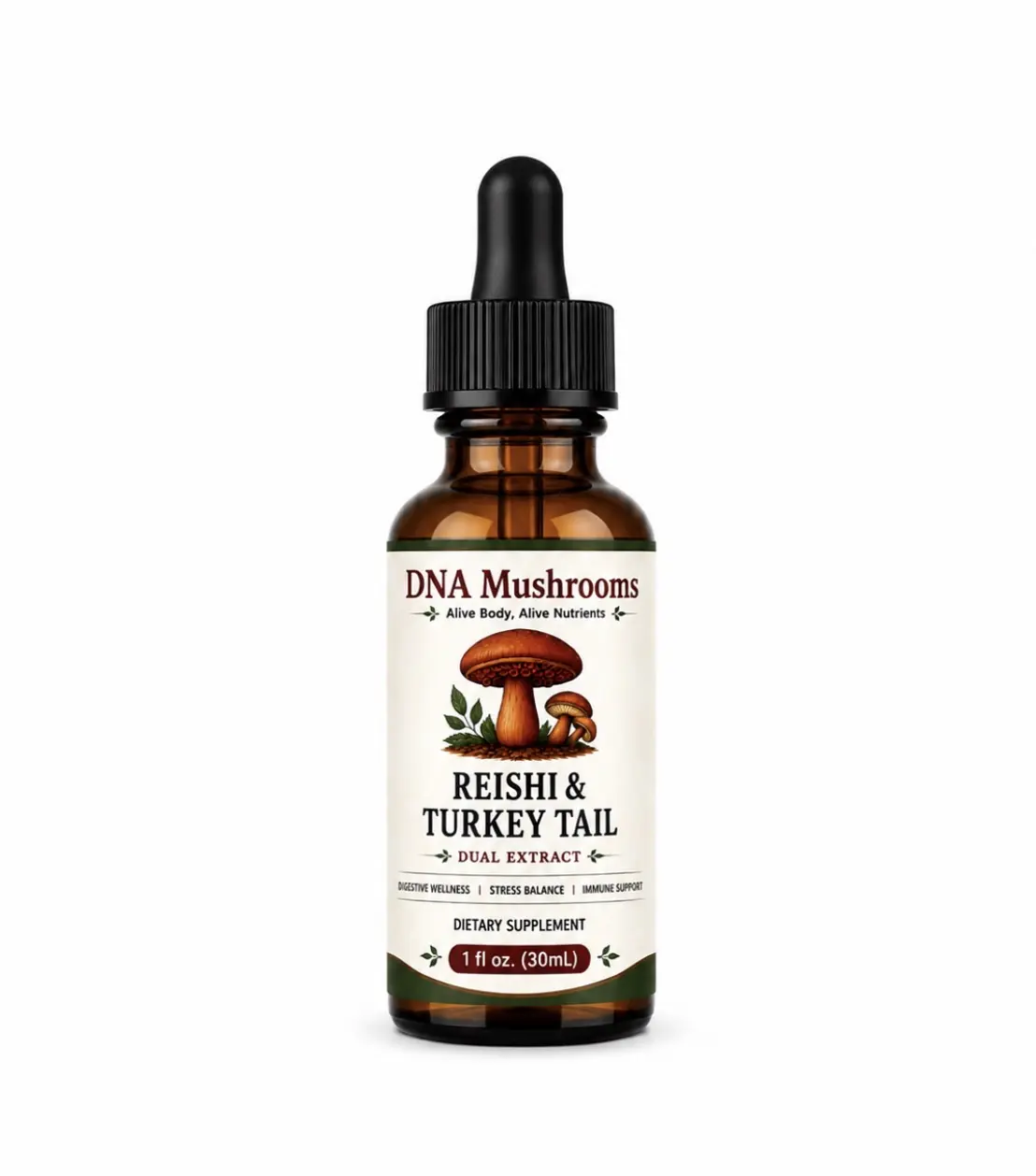 Reishi + Turkey Tail Dual Extract