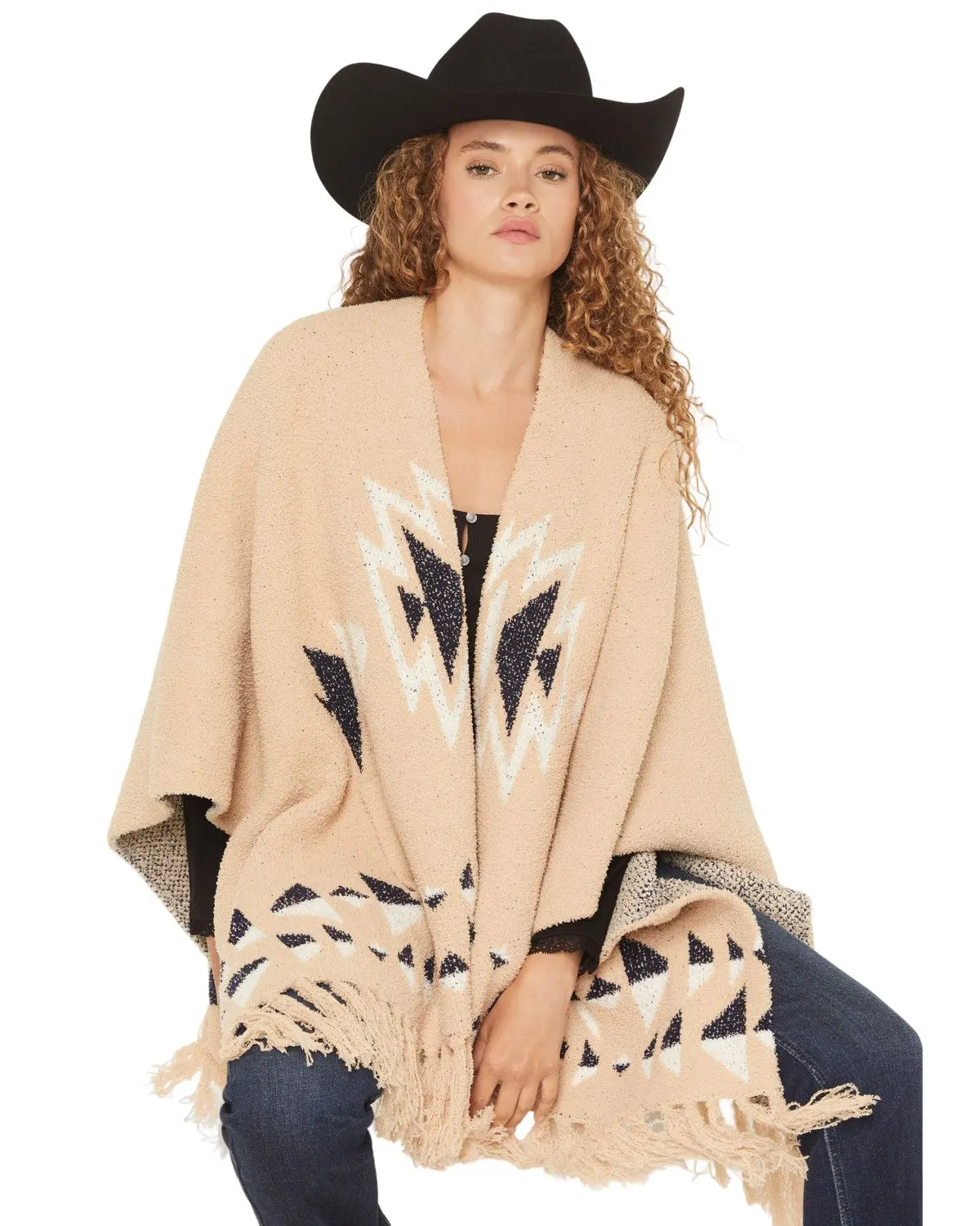 Idyllwind Women's Women'S Meadowlark Cozy Shawl Sweater - Iwho25v4-Khk