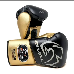 RIVAL Boxing RS100 Pro Lace-Up Sparring Gloves, Ergonomic True Fist Construction
