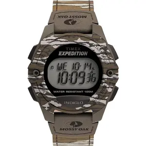Timex x Expedition Digital CAT 40mm Camo Fabric Mens Watch TW4B19600