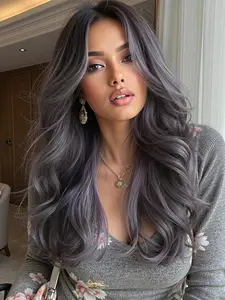 Synthetic Lace Front Wig Area 13x4, Dye, Wave Synthetic Hair, 18 Inch for Women, All Seasons, Lace Frontal Wigs