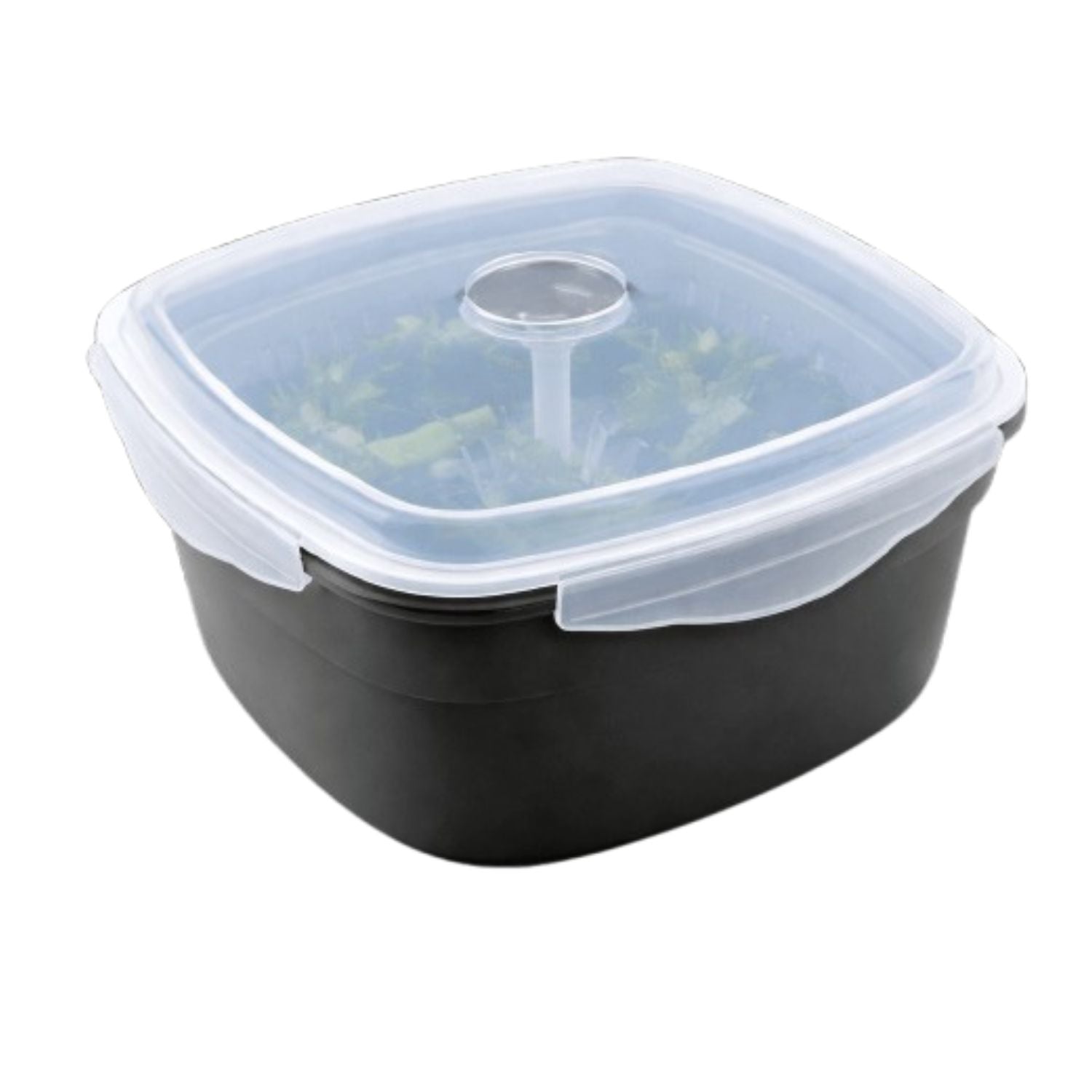 Home Collection Microwave Vegetable Steamer Cooker Grey