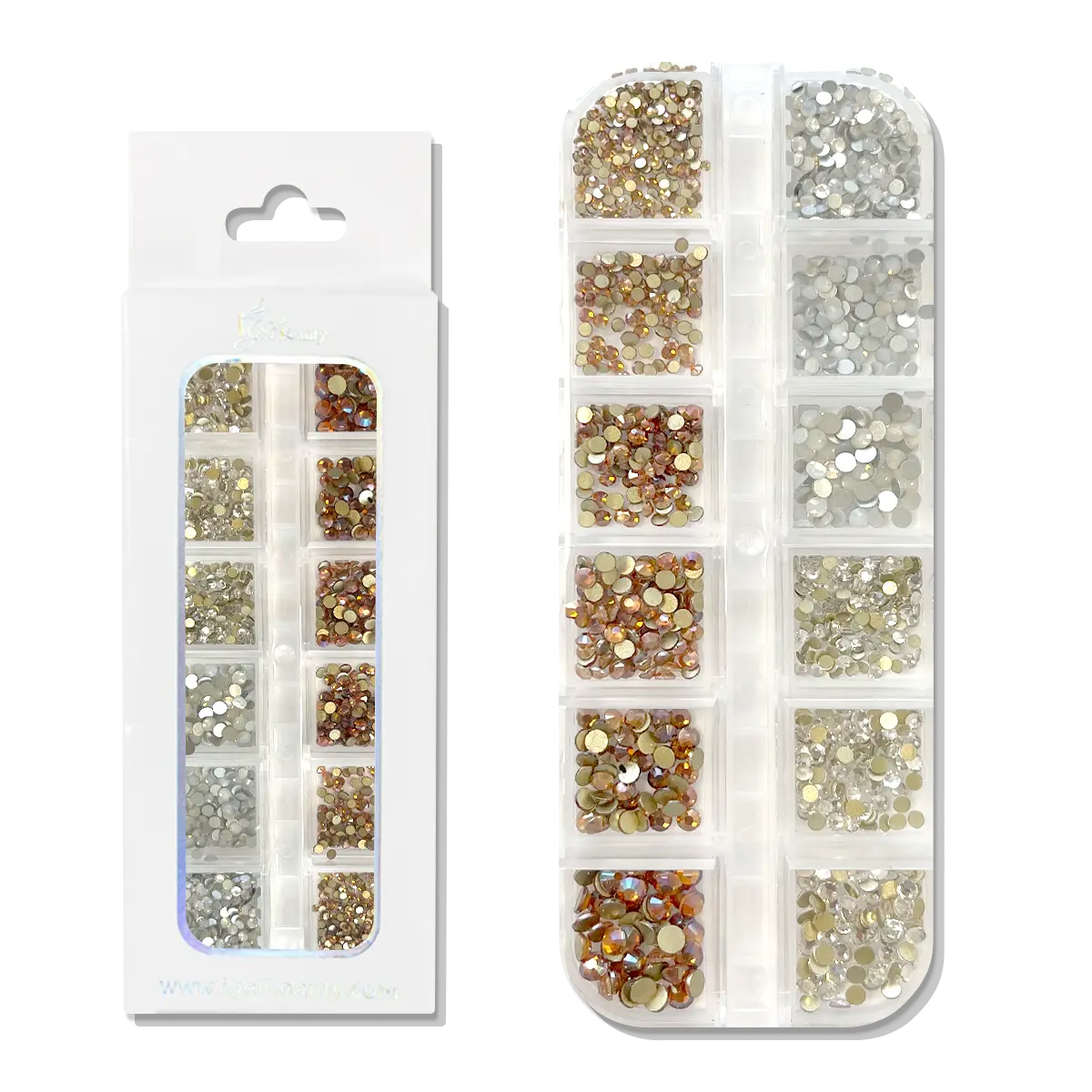 Nail Art Assorted Designs (12 pcs) - 43