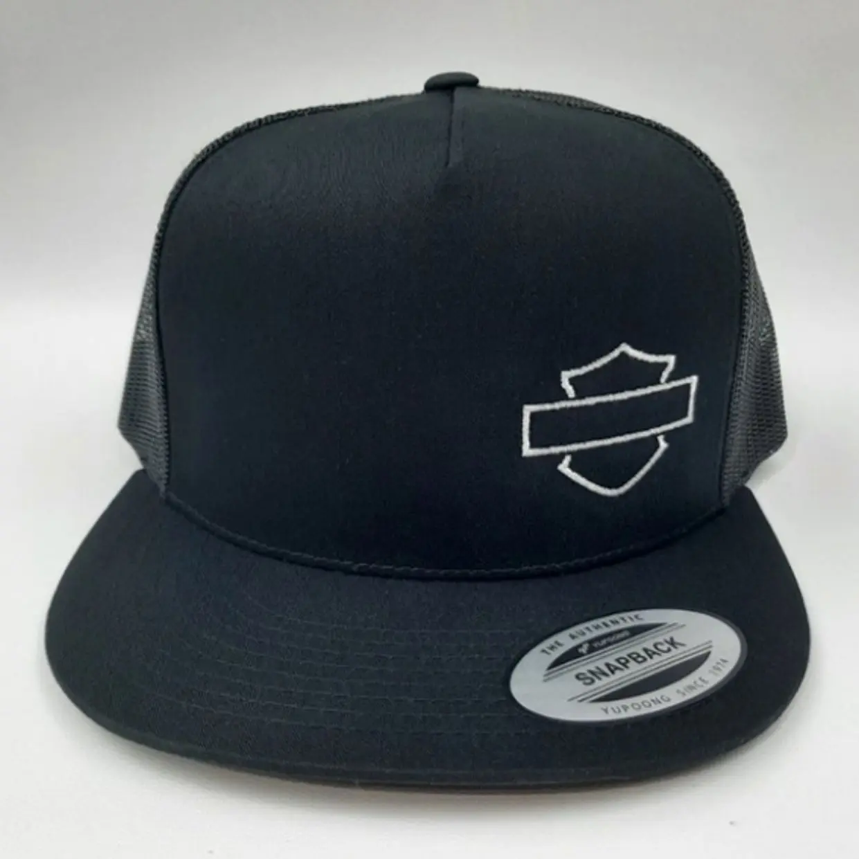 Harley Motocycle Trucker Embroidered Retro Hat Trucker Hat Many Colors Snapback Hat, Unisex Casual Street Style, Gift Idea For Her Him, Unisex Everyday Wear