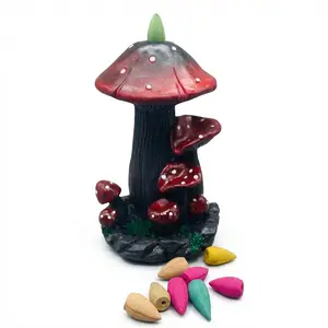 7" Mushroom back flow burner