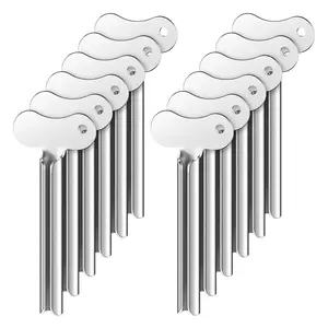 12 Metal Tube Squeezer Toothpaste Squeezer Metal Tube Roller Paint Squeeze Gadget