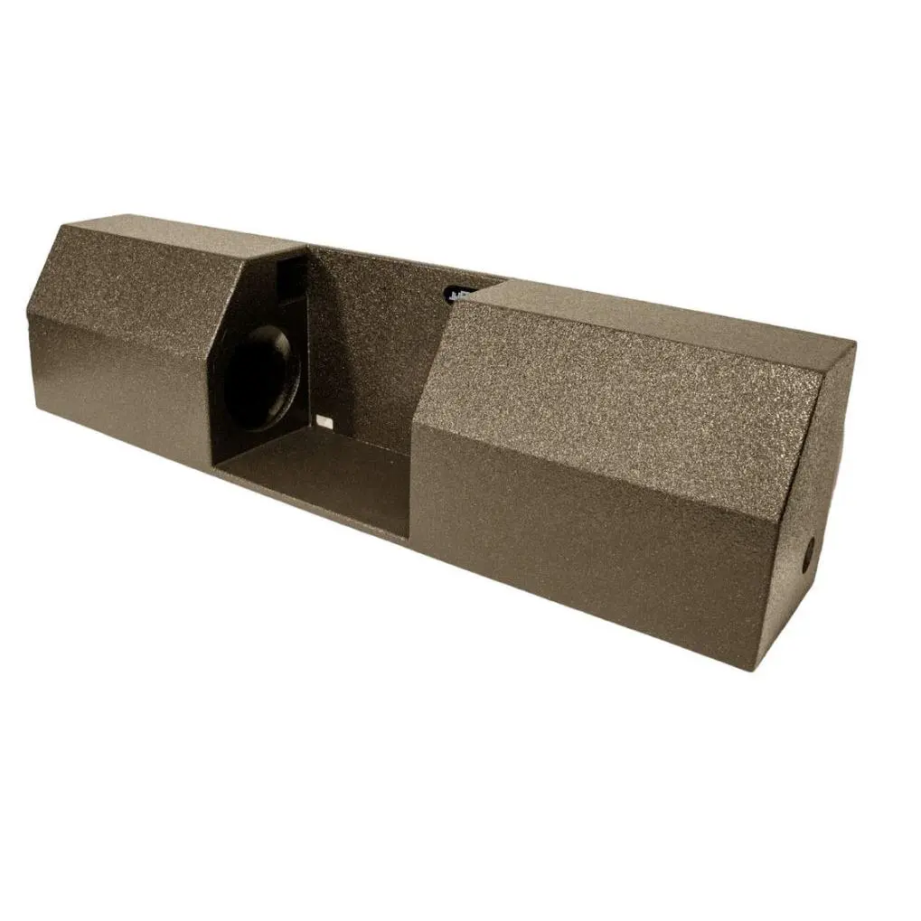 Elite Audio Enclosures | Toyota Single Cab Dual 8" Ported - USA Made Subwoofer Box with Bed Liner Spray Finish