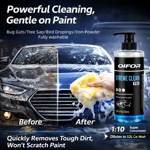 QIFOR Foaming Car Soap - Perfect for Foam Cannons & Bucket Washes,  Safe on All Vehicle Finishes
