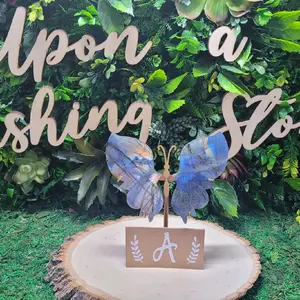 Labradorite Butterfly Wings with Stand Unique Home Decor for Living Room and Office Elegant and Stylish Centerpiece