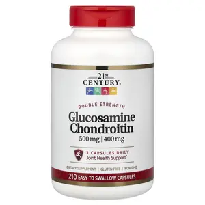 21st Century Glucosamine Chondroitin, 210 Easy to Swallow Capsules