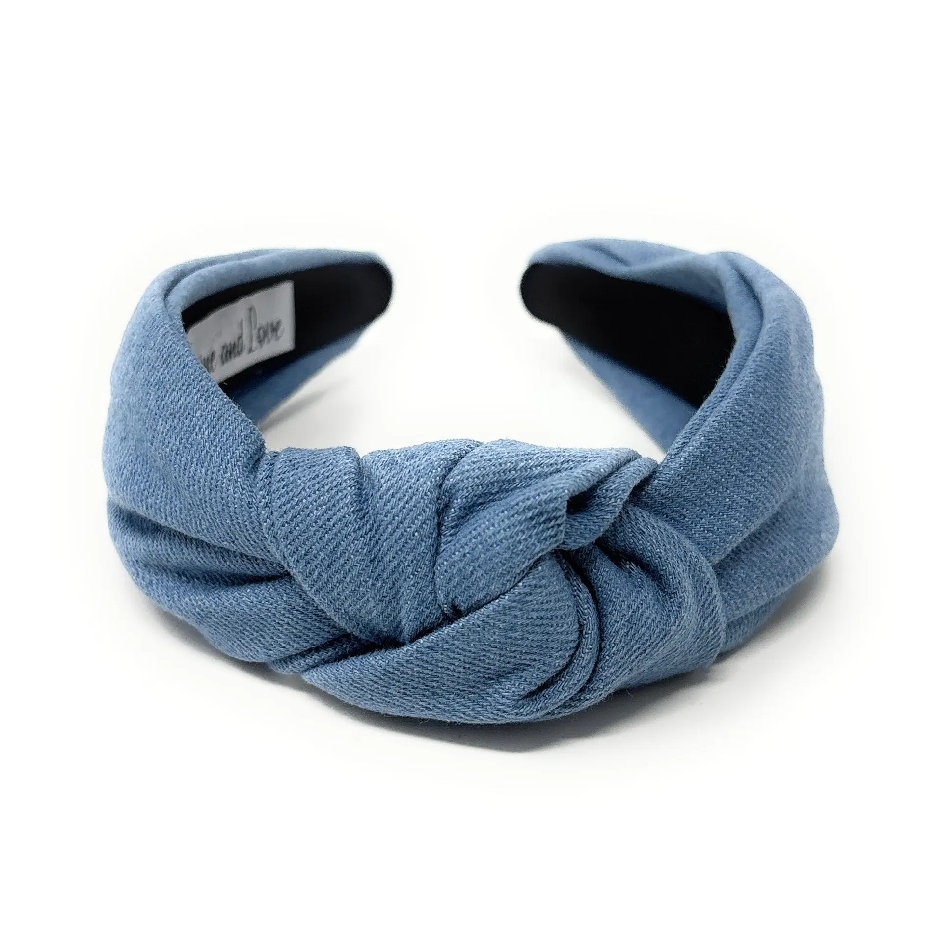 Jane Denim Knot Headband
