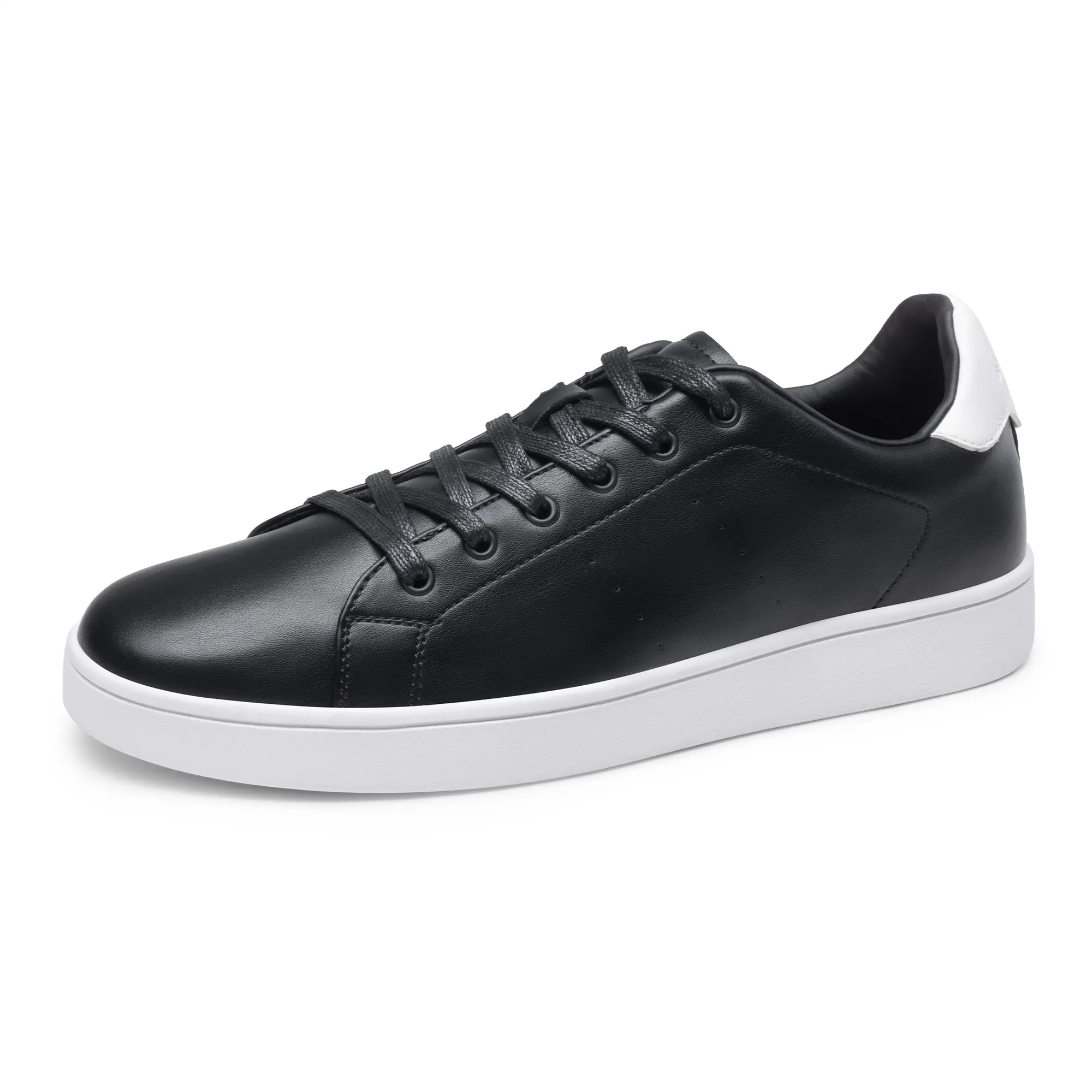 BRUNO MARC Men's Classic Lace-Up Vegan Leather Casual Sneakers - Walking Shoes, Sports Shoes for Office Wear, Gym Workouts, Footwear, Classic Sneaker, Lightweight