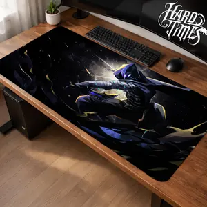 Omens Valorant Gaming Mouse Pad Personal, Custome, Anime Desk Mat Extended Keyboard Pad Waterproof Non Slip Rubber Base Large Mousepad for PC Gamer Setup Desk Accessories 40x21 Inch,Office Gifts, Decor desktop