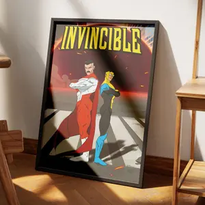 Invincible Poster | Comic Book Poster | Invincible TV Show | Digital Print | Wall Art | Home Decor | Anime | Comic Book | Fan Art | Gift