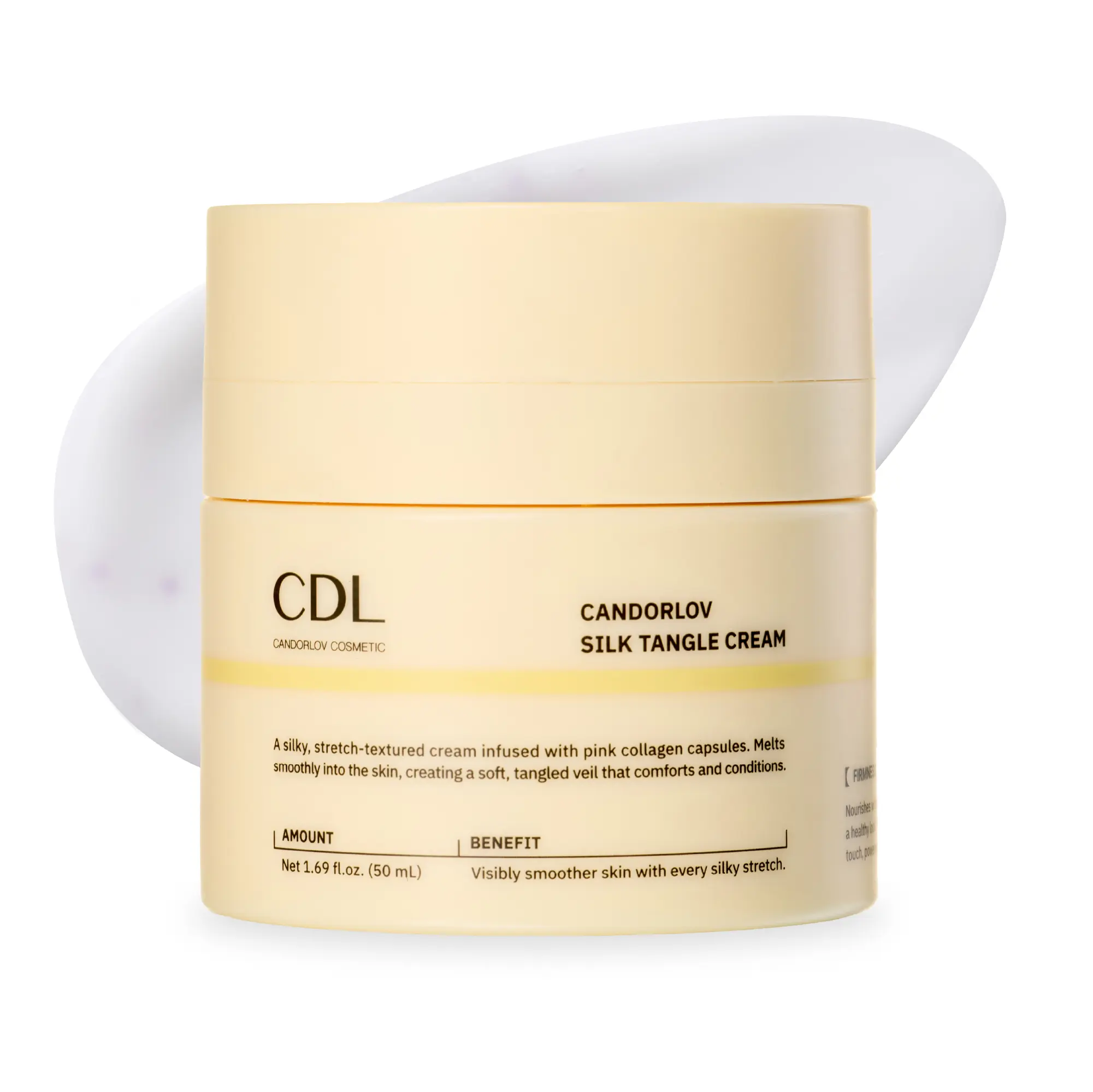 [NEW] [Candorlov]Silk Tangle Collagen Lifting Face Cream 50ml Instant Firming Plumping for Sagging Skin with Peptides Ceramide Hyaluronic Acid Korean Skincare backtoschool