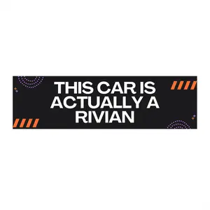 Anti-Elon Bumper Stickers for Tesla, Car Decal, Funny Vinyl Sticker, Cybertruck Accessories, Sarcastic Elon Musk Quote Decals