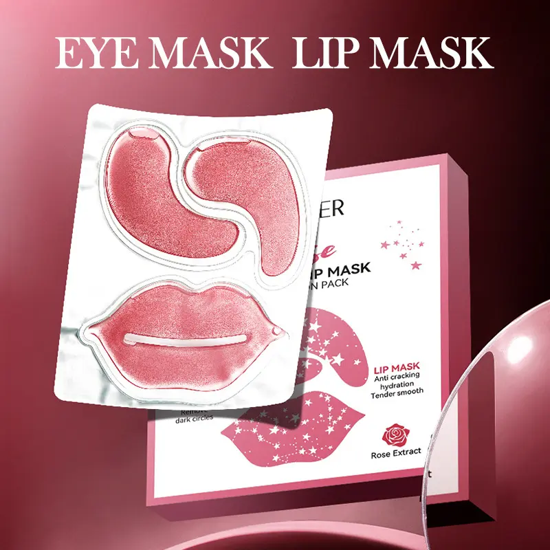 Hydrating Rose Eye Lip Set | Glowing Care