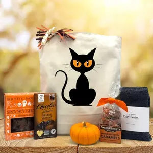 Black Cat Gift Basket