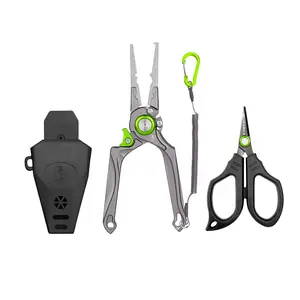 Kickin Their Bass Premium Pliers & Scissors Kit - Grey