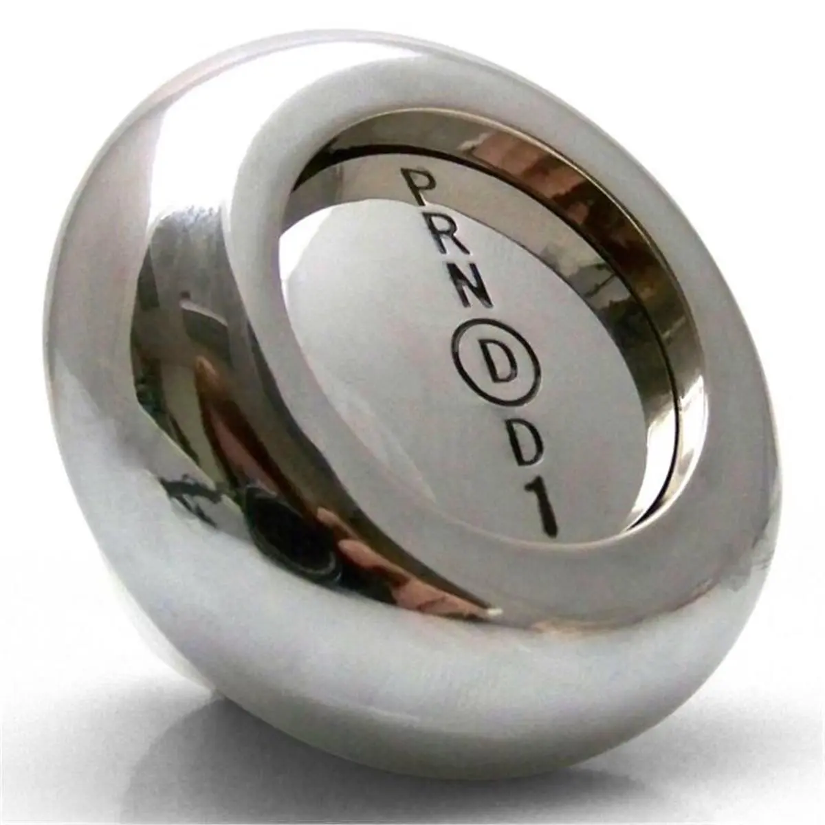 212 MAIN All Stainless Steel Interchangeable Push Button Billet Custom Shift Knob - American Shifter Company ASCSN13007, Compatible with PRNDD1 Settings